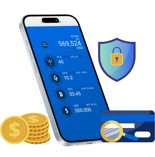 Pryvate Messenger Crypto Wallet