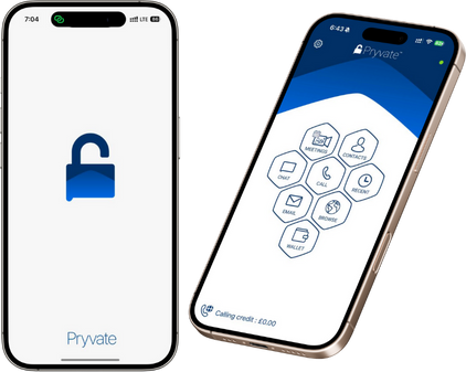 Pryvate Messenger Front Page