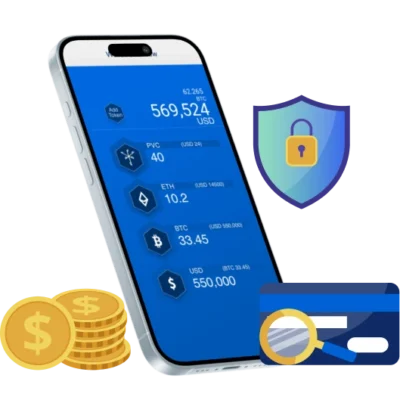Pryvate Messenger Crypto Wallet